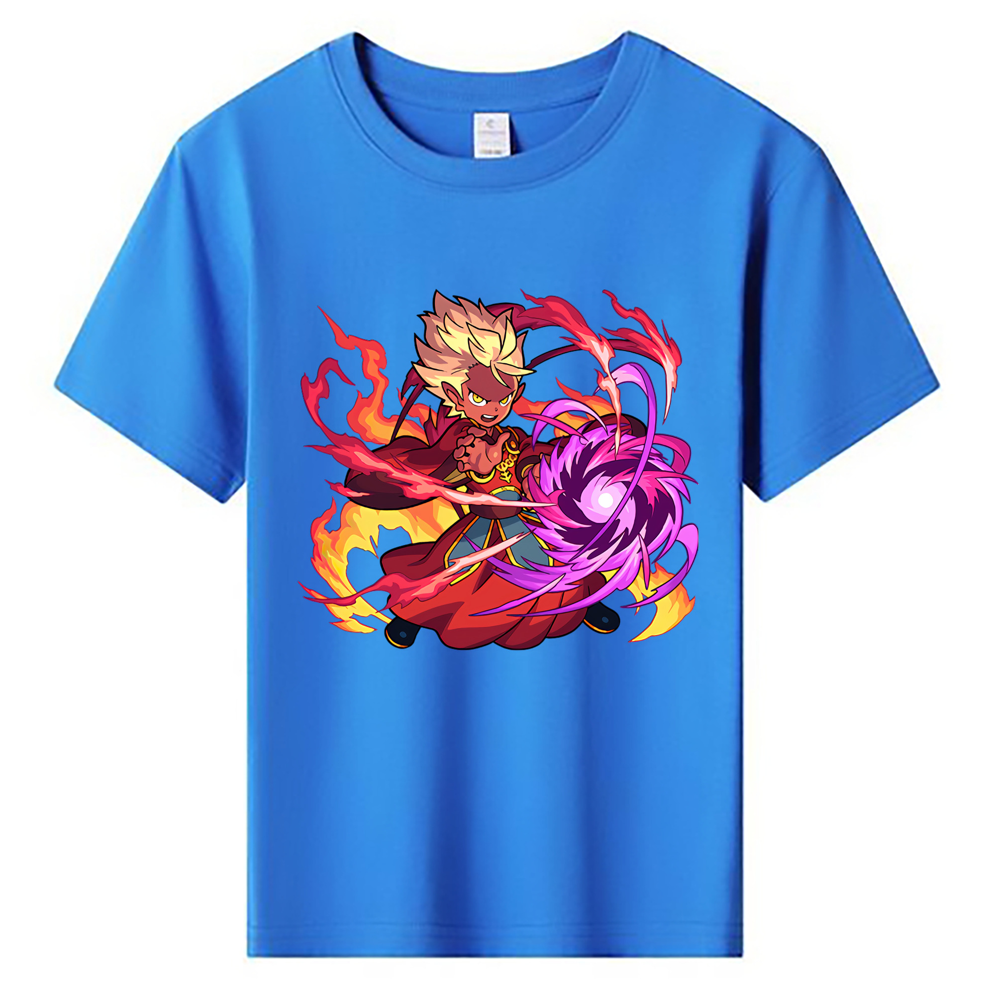 （画像用） 妖怪ウォッチ Yo-kai Watch 綿100％キッズTシャツ（フロントプリント）